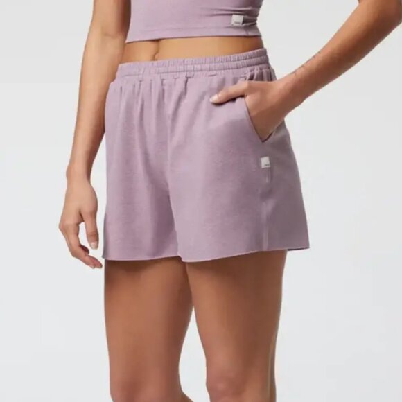 Vuori Boyfriend Shorts - Lilac Heather - Picture 1 of 7